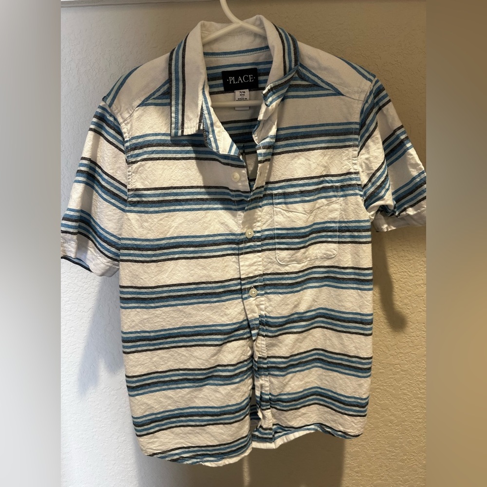 Children’s place boys button down shirt